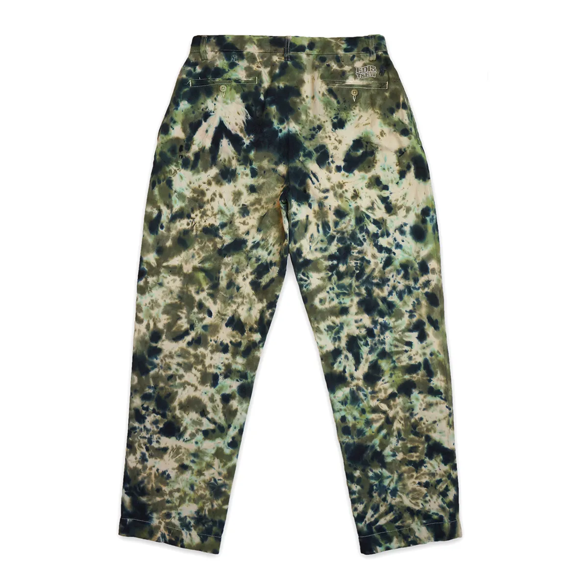 1 OF 1 TIE DYE POLO KHAKI DRESS PANTS (MOSSY ROCK)