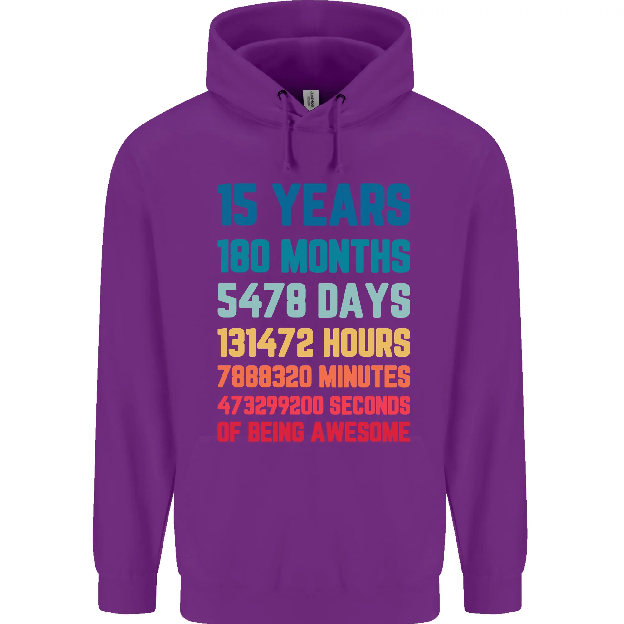 15th Birthday 15 Year Old Childrens Kids Hoodie