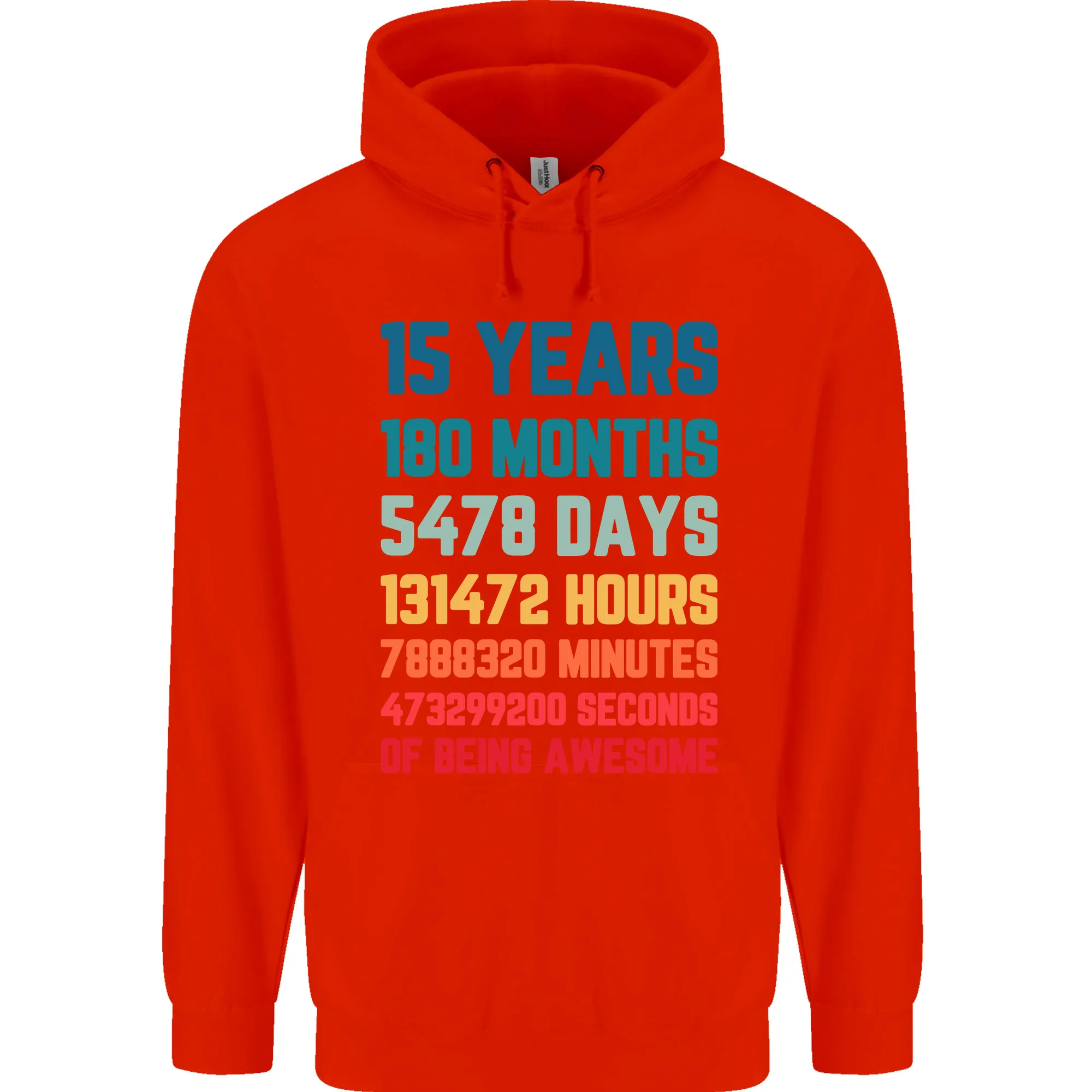 15th Birthday 15 Year Old Childrens Kids Hoodie