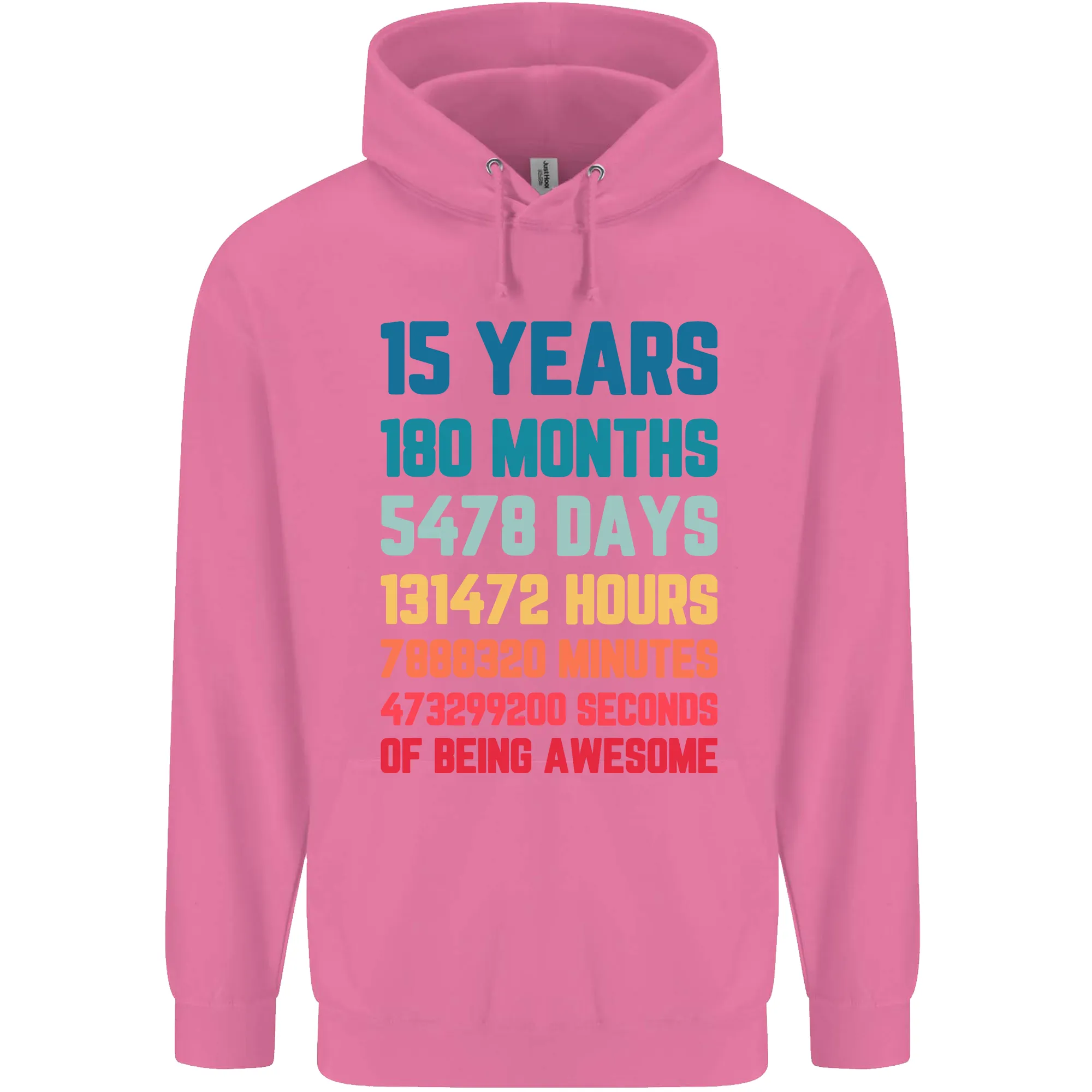 15th Birthday 15 Year Old Childrens Kids Hoodie