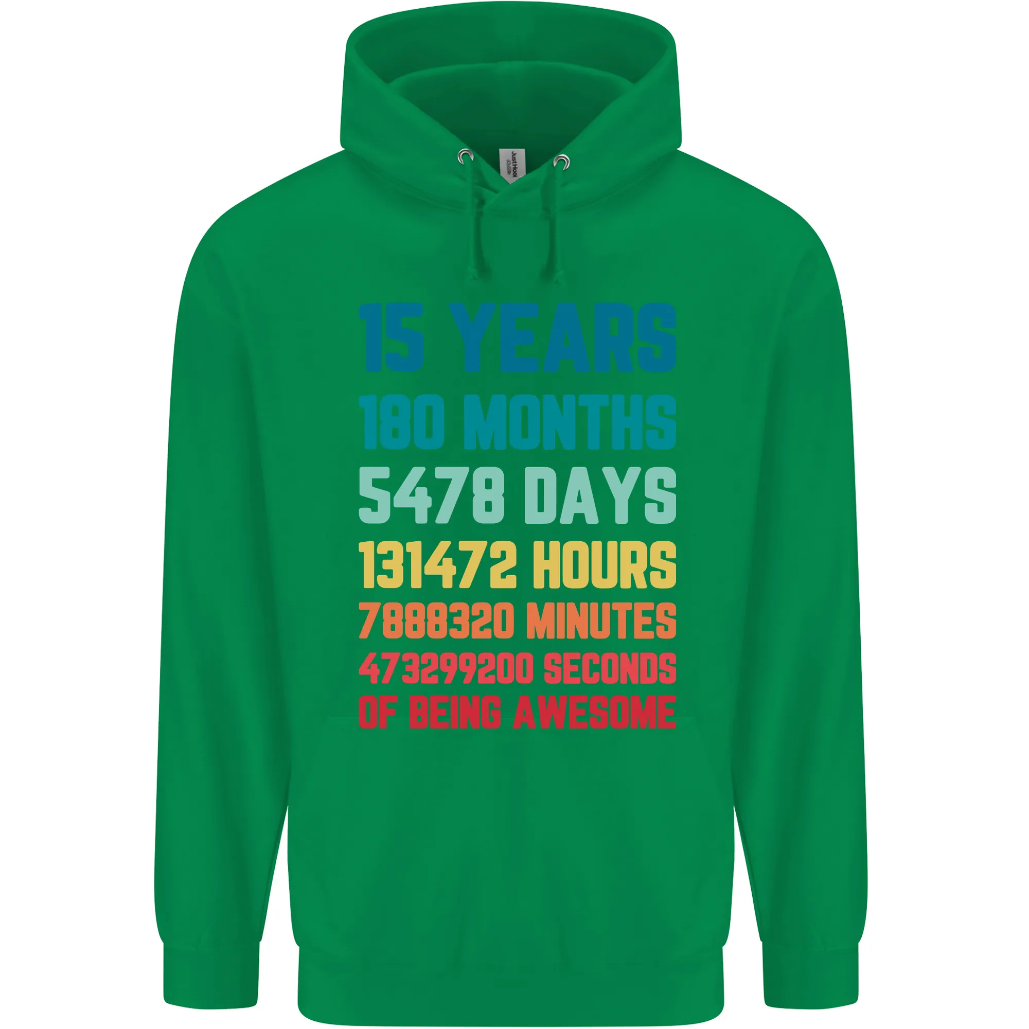 15th Birthday 15 Year Old Childrens Kids Hoodie