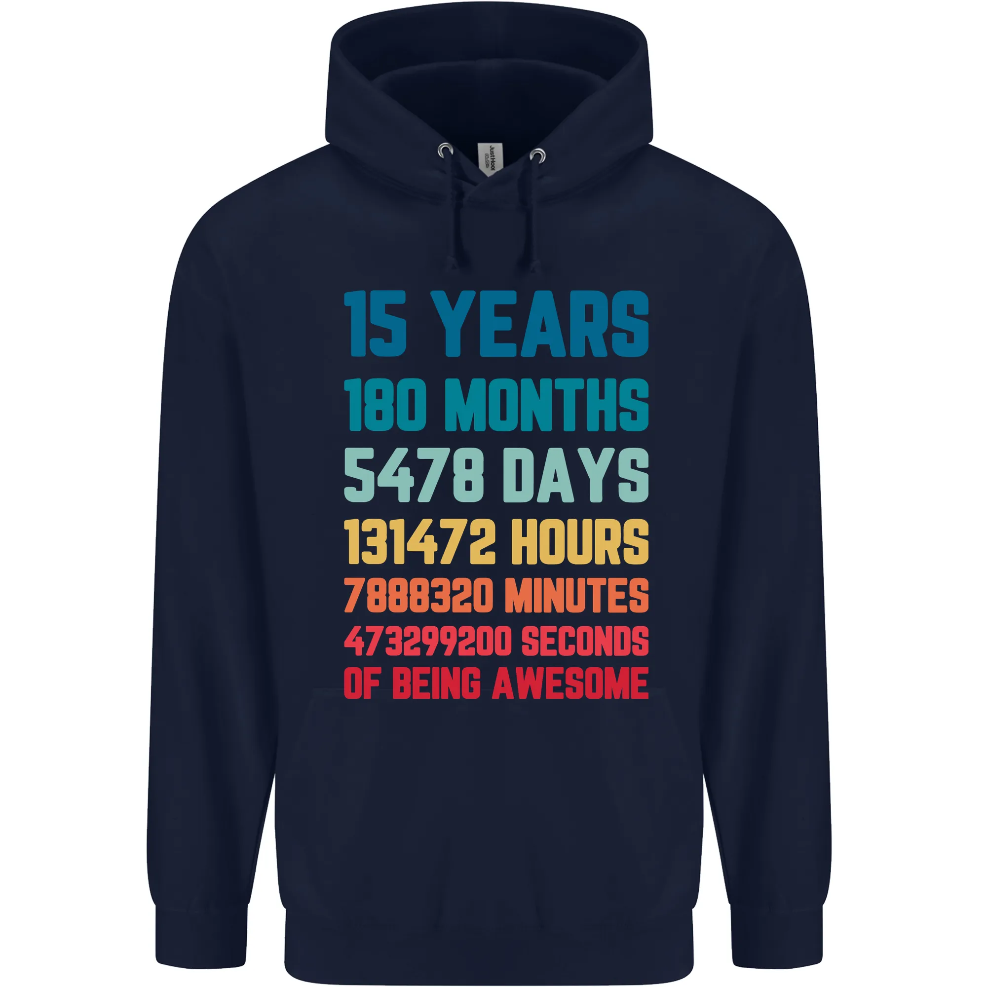 15th Birthday 15 Year Old Childrens Kids Hoodie