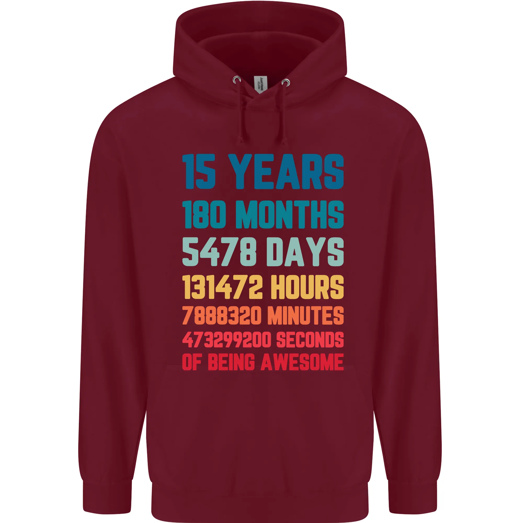 15th Birthday 15 Year Old Childrens Kids Hoodie