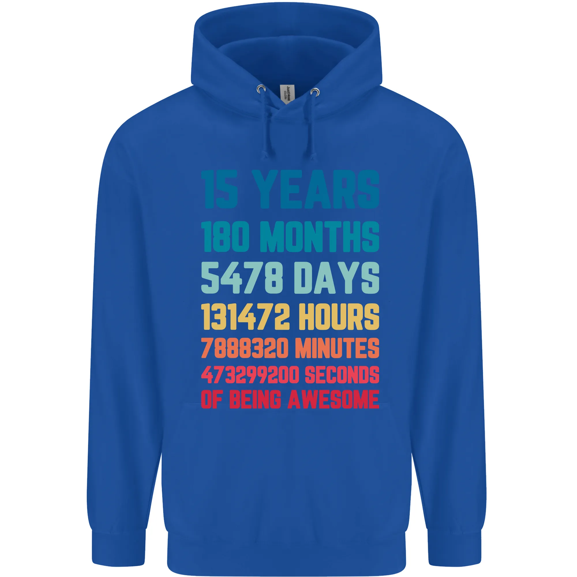 15th Birthday 15 Year Old Childrens Kids Hoodie