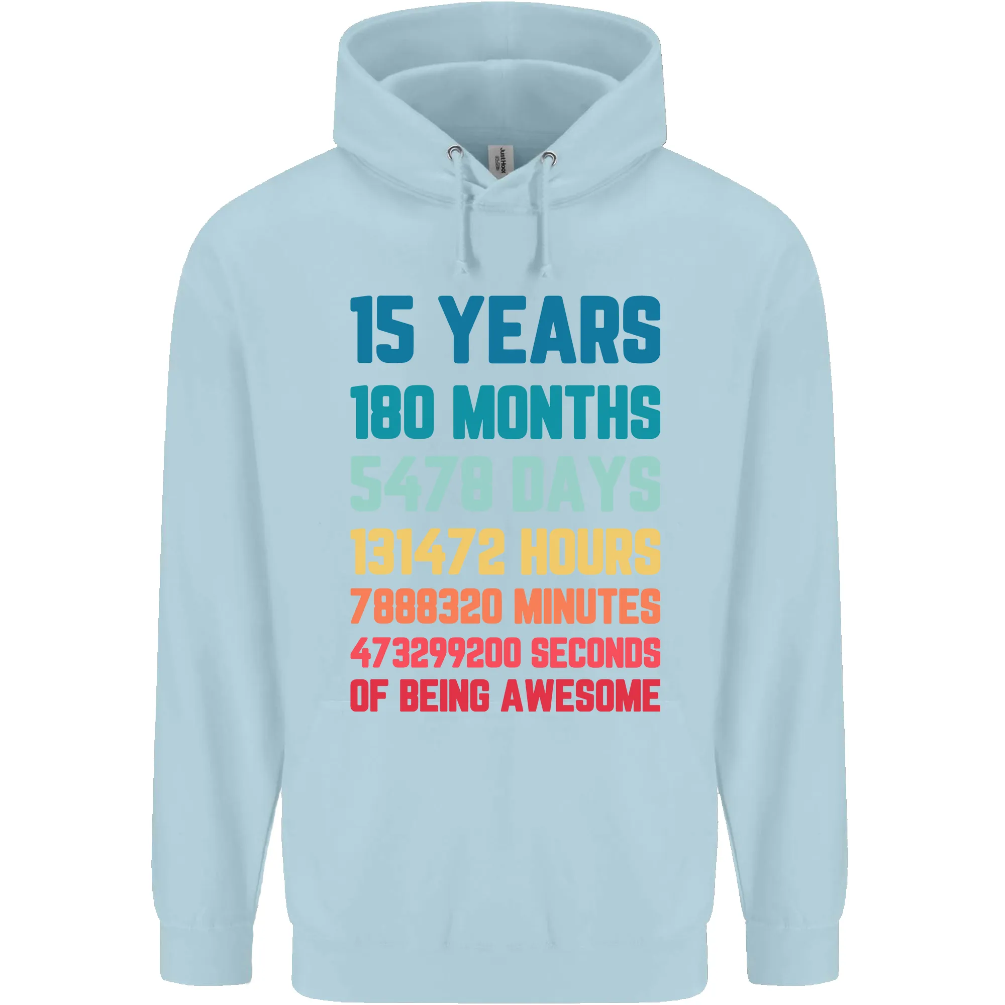 15th Birthday 15 Year Old Childrens Kids Hoodie