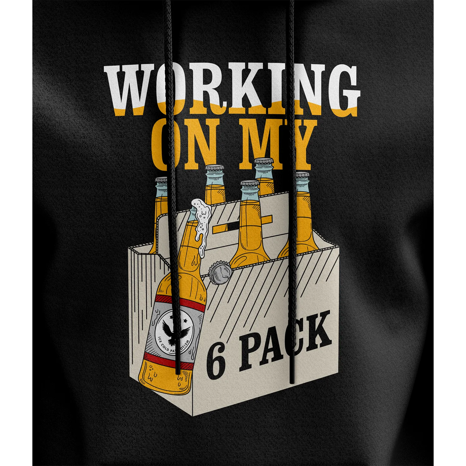 6 Pack Hoodie