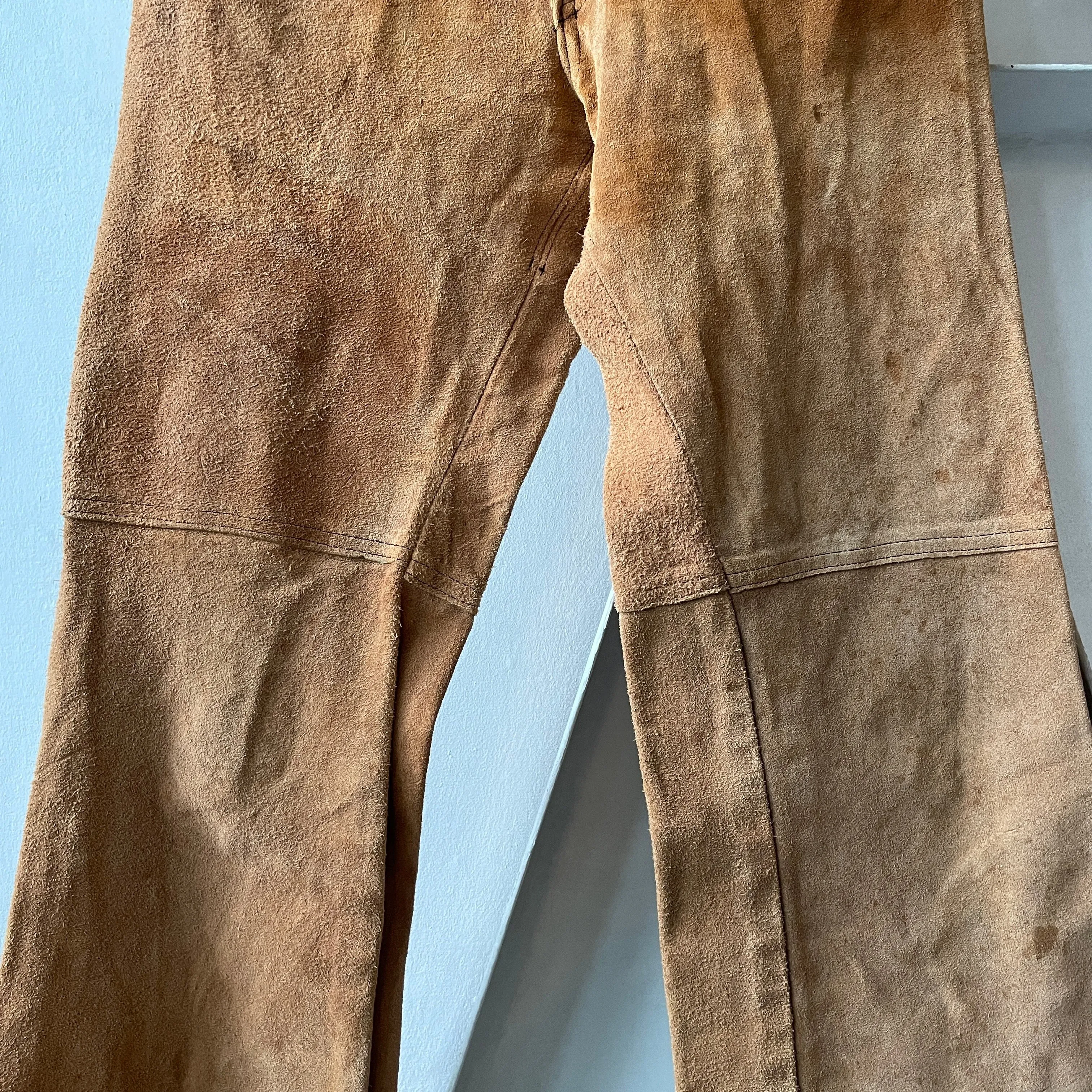 60’s Levi’s Leather Trousers - 29” x 30”