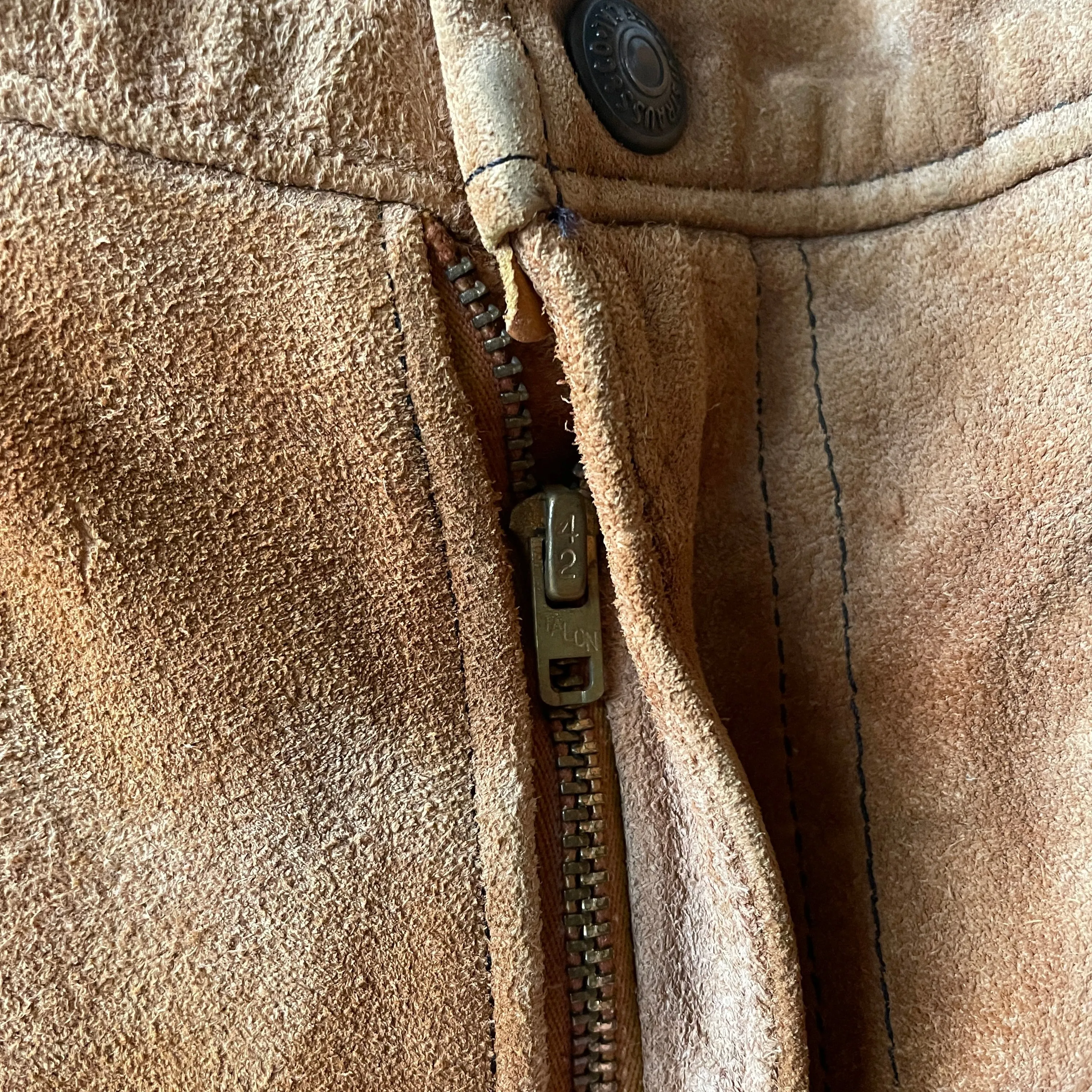 60’s Levi’s Leather Trousers - 29” x 30”