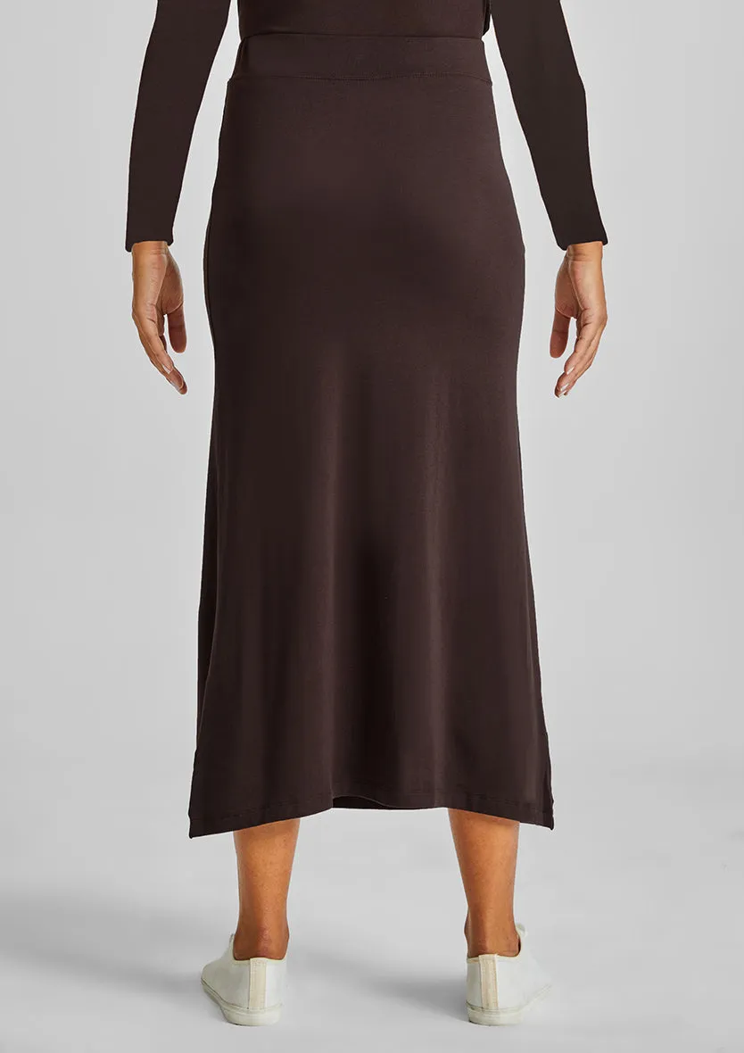 A-shaped skirt-Plain Jersey Cotton