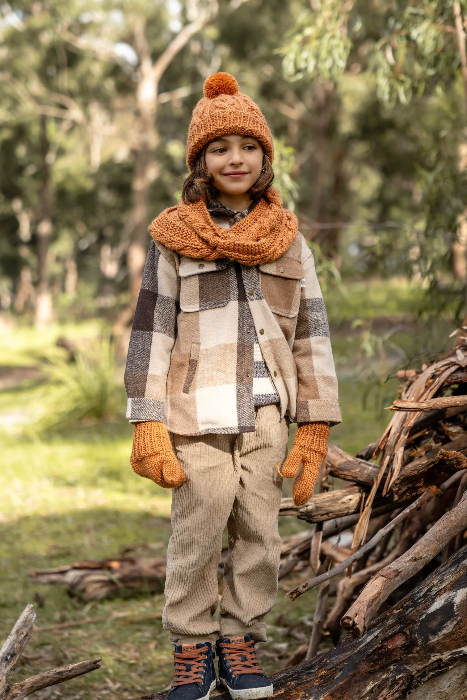 Acorn Free Spirit Beanie - Caramel