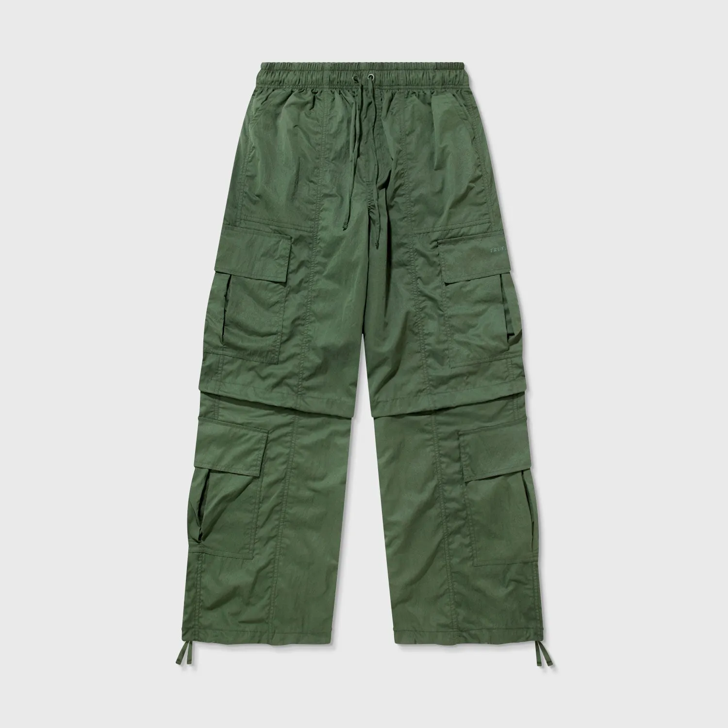 Active Baggy Cargo Pants - Military Green