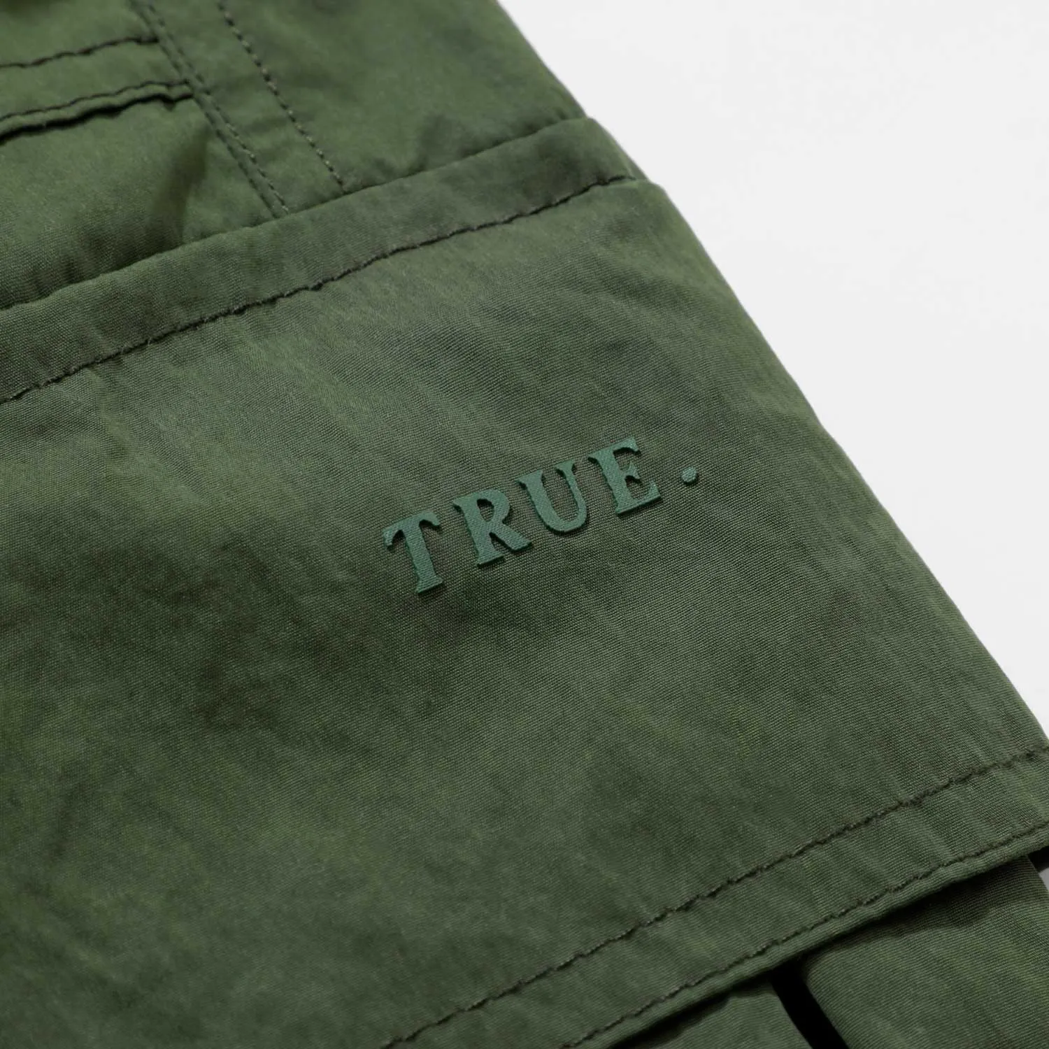 Active Baggy Cargo Pants - Military Green