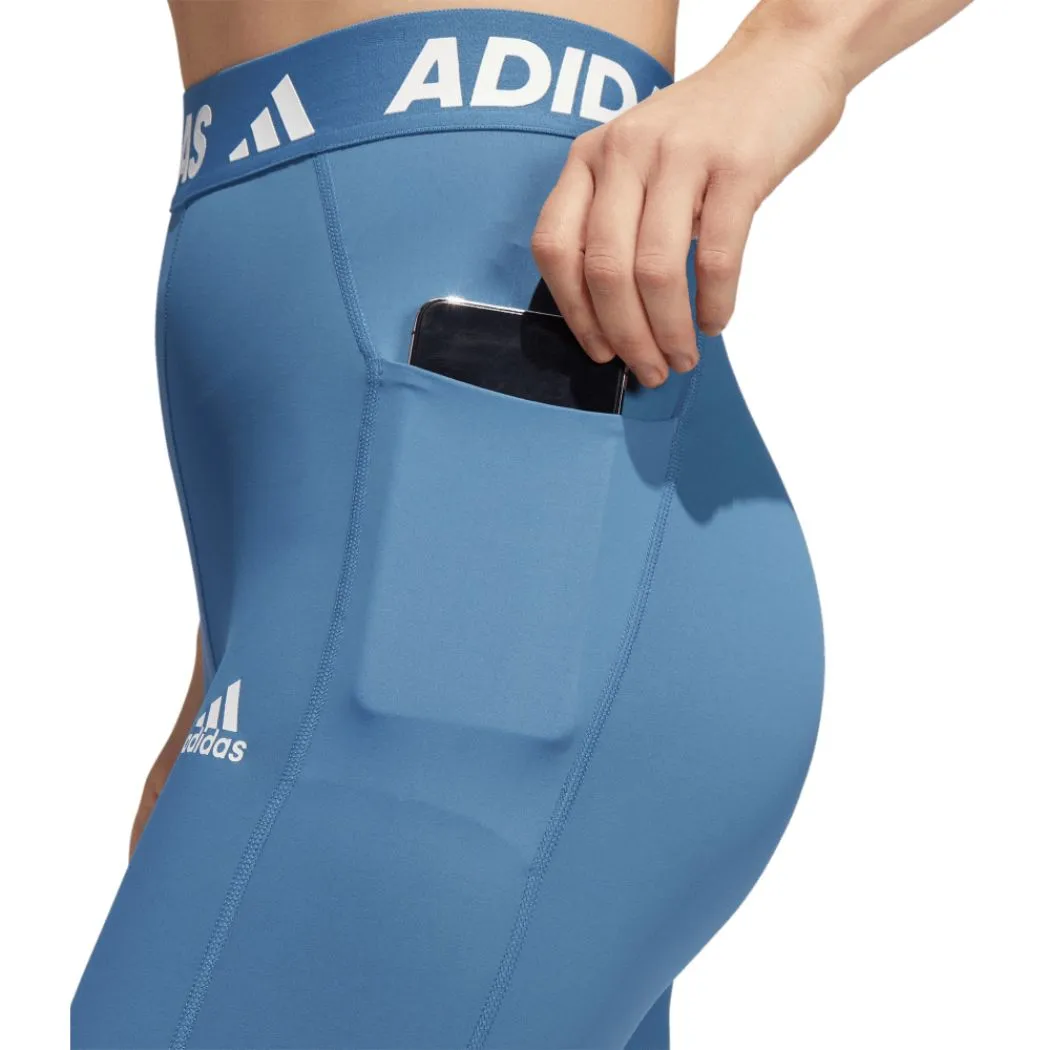 adidas Techfit 3 Stripe Long Gym Women's Tights