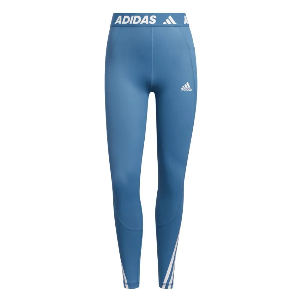 adidas Techfit 3 Stripe Long Gym Women's Tights