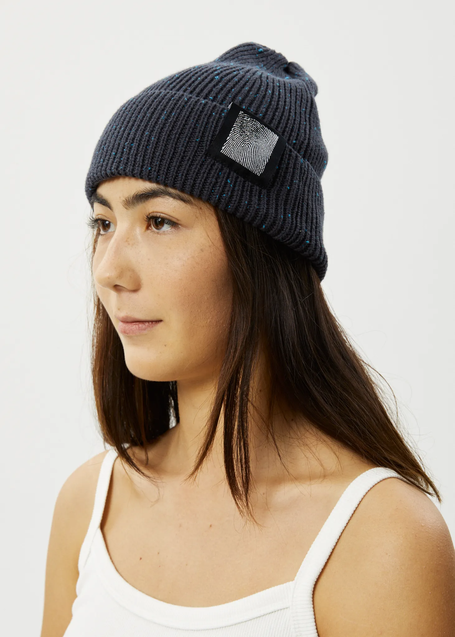 AFENDS Unisex Solace - Unisex Knit Beanie - Charcoal