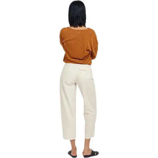 Alia Trouser, Cream White