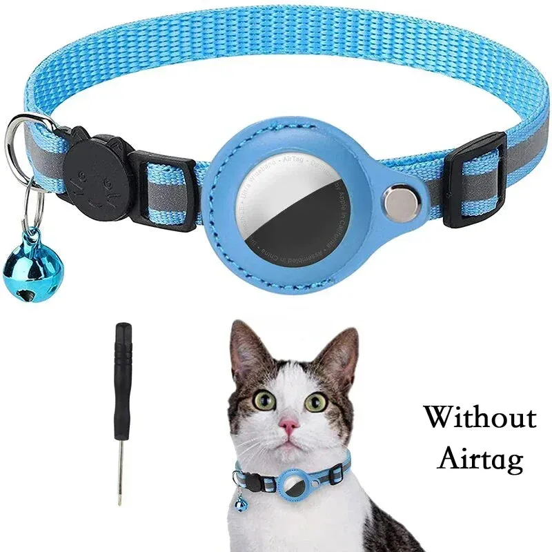 Anti-Lost Cat Collar for AirTag GPS Tracker Protective Case