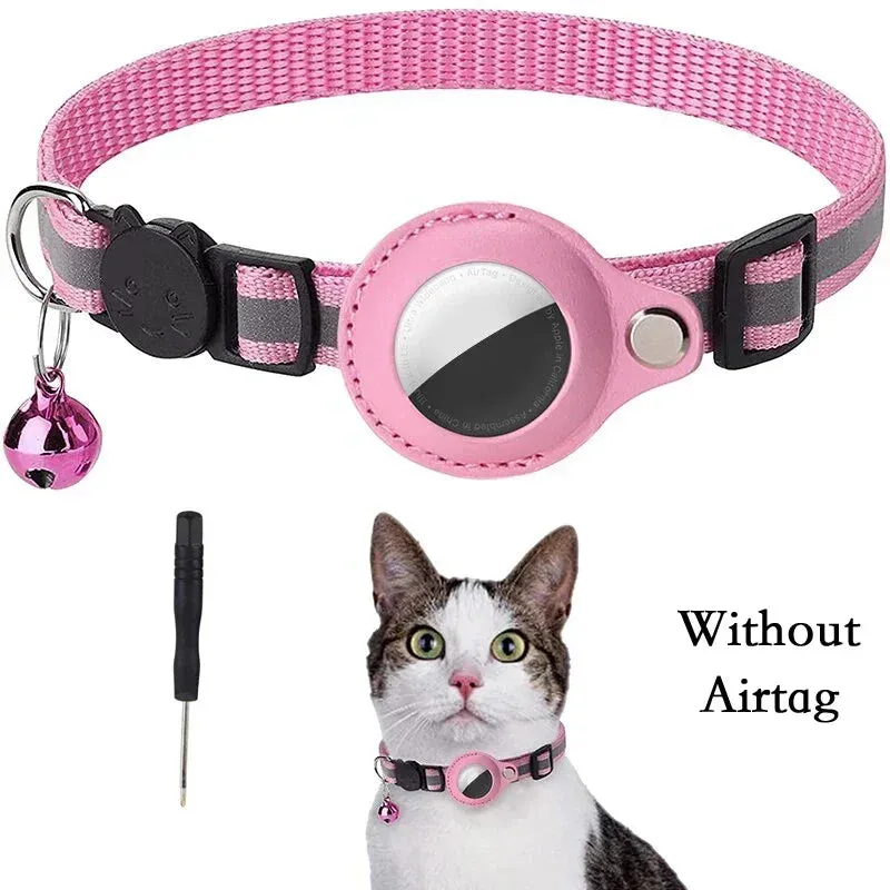 Anti-Lost Cat Collar for AirTag GPS Tracker Protective Case