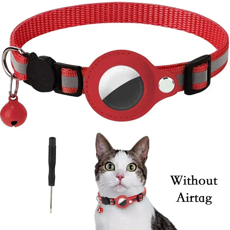 Anti-Lost Cat Collar for AirTag GPS Tracker Protective Case