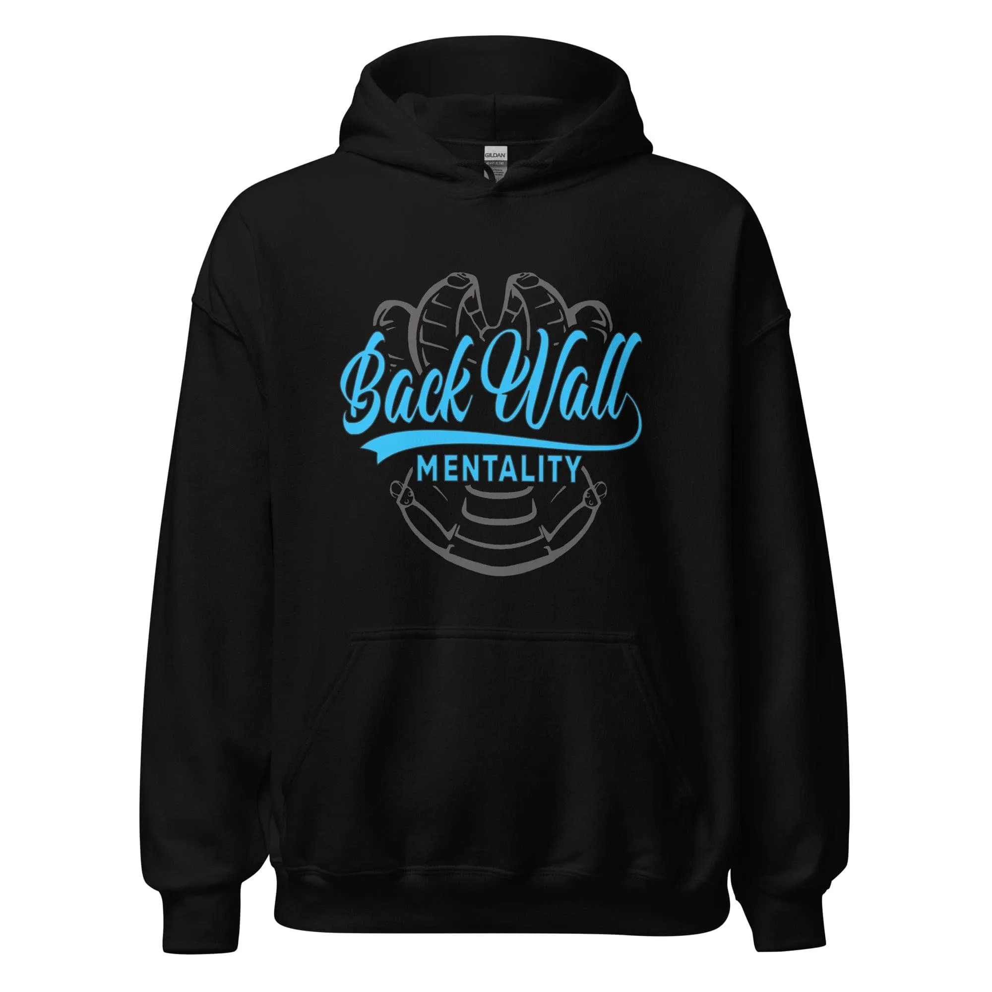 Backwall Mentality Teal - Adult Hoodie