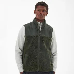 Barbour Newlan Fleece Gilet Olive