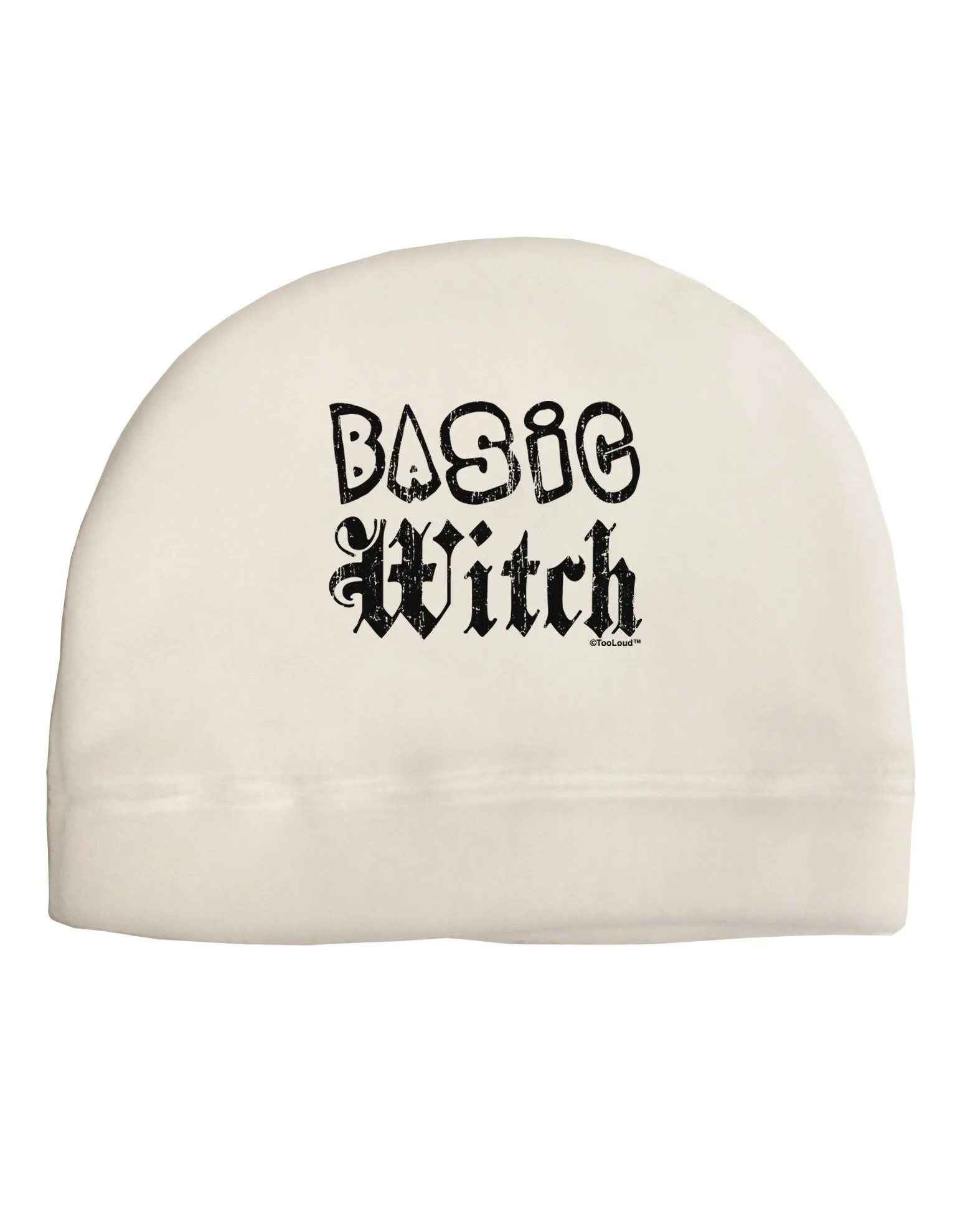 Basic Witch Distressed Child Fleece Beanie Cap Hat