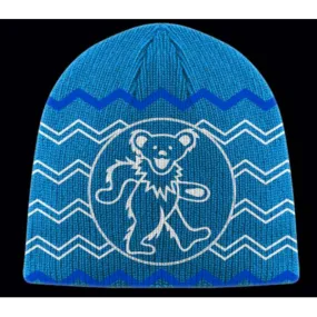 Beanie - Grateful Dead - Blue Knit