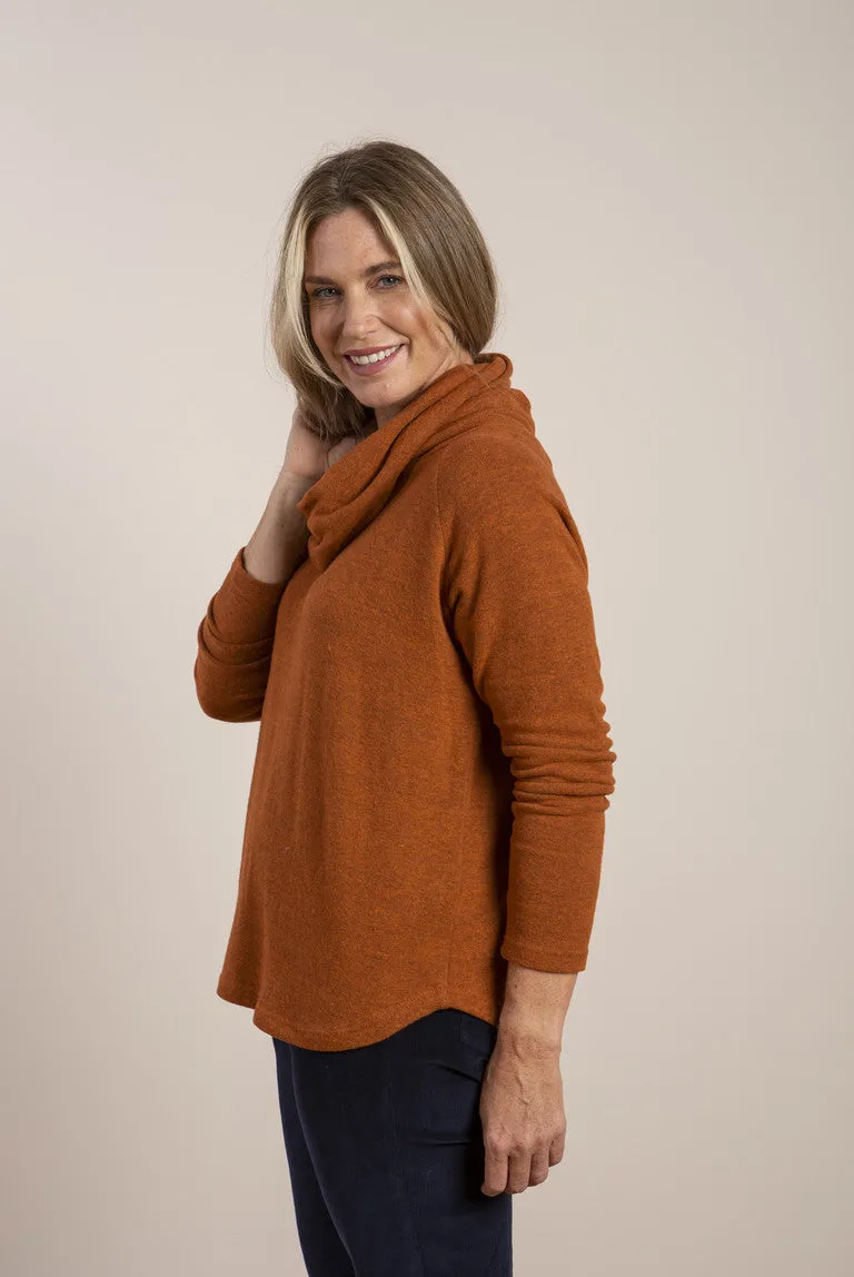 Bethan Jumper Plain Pumpkin