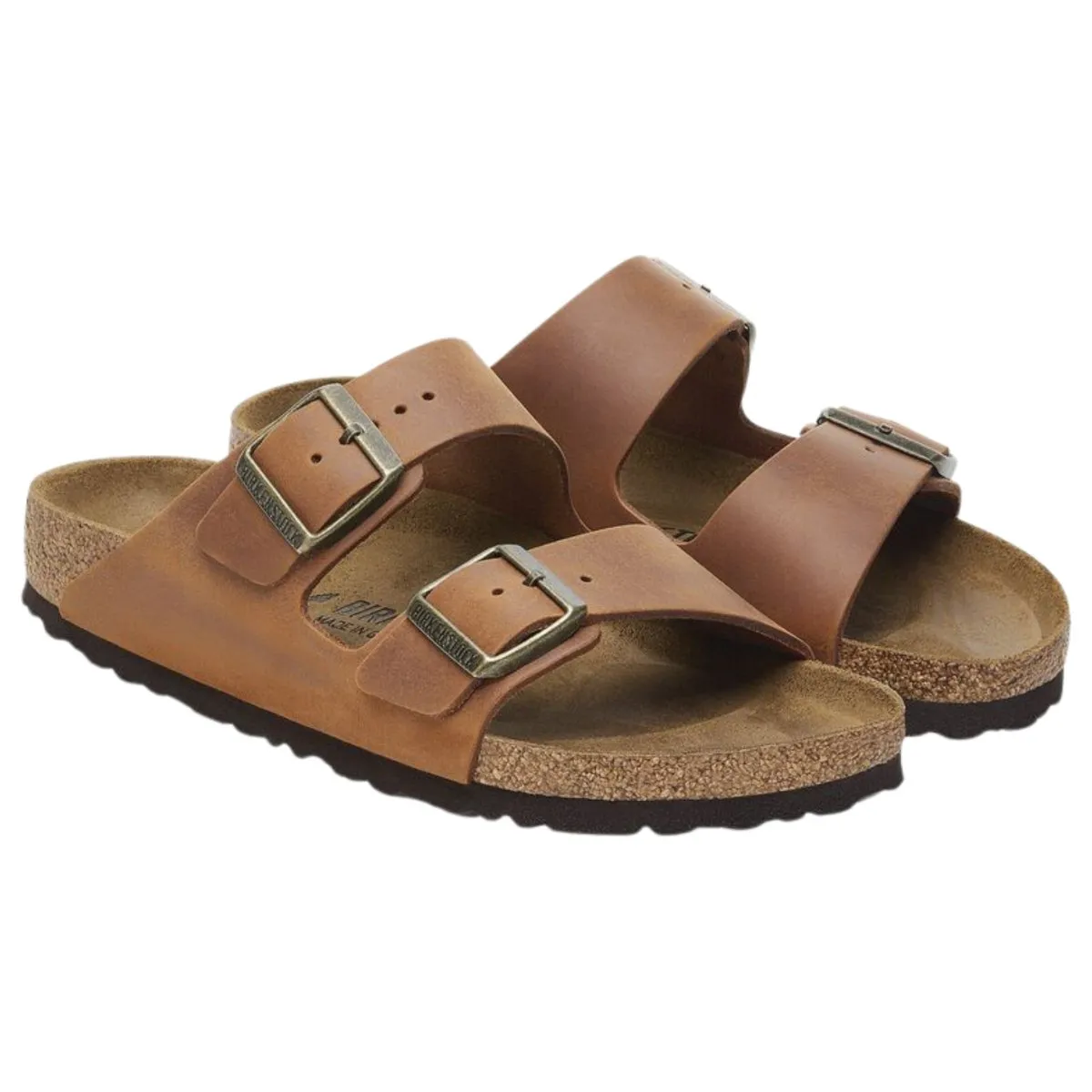 Birkenstock Women's Arizona Cognac Oiled Leather