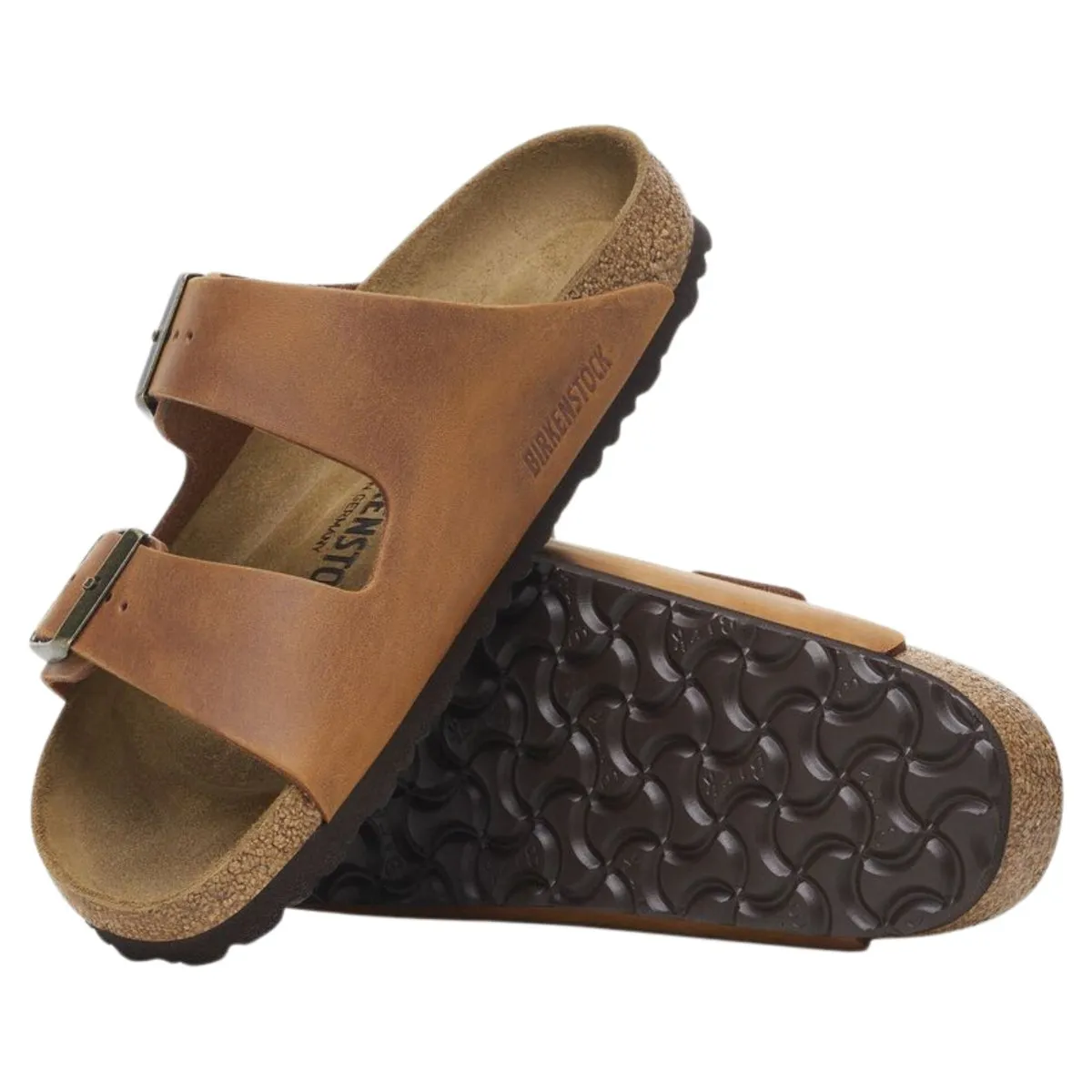 Birkenstock Women's Arizona Cognac Oiled Leather