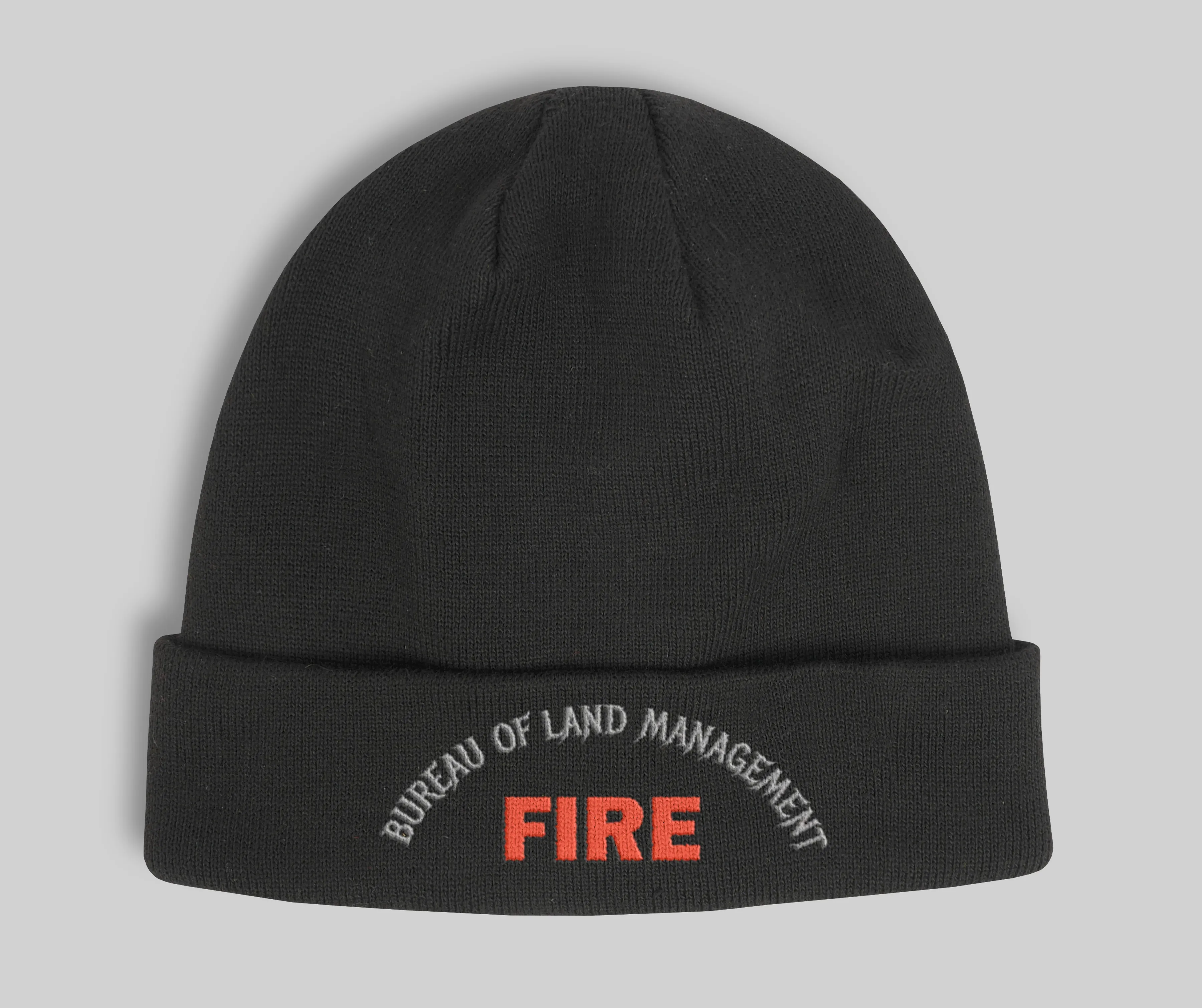 BLM FIRE - BLACK BEANIE