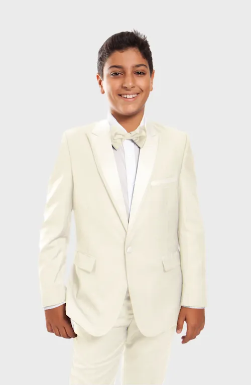 Boys Ivory Tuxedo