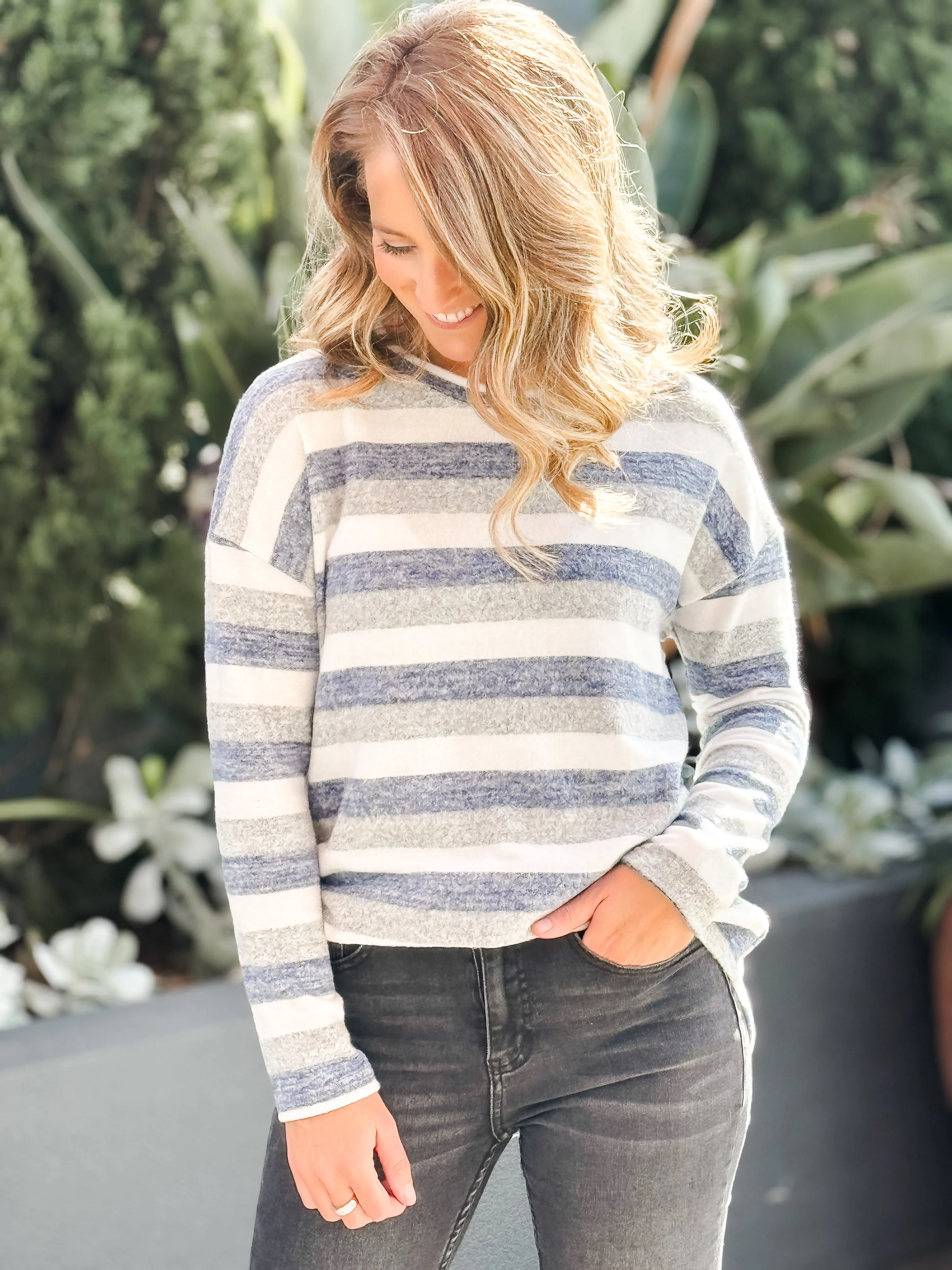 Braidy Stripe Jumper