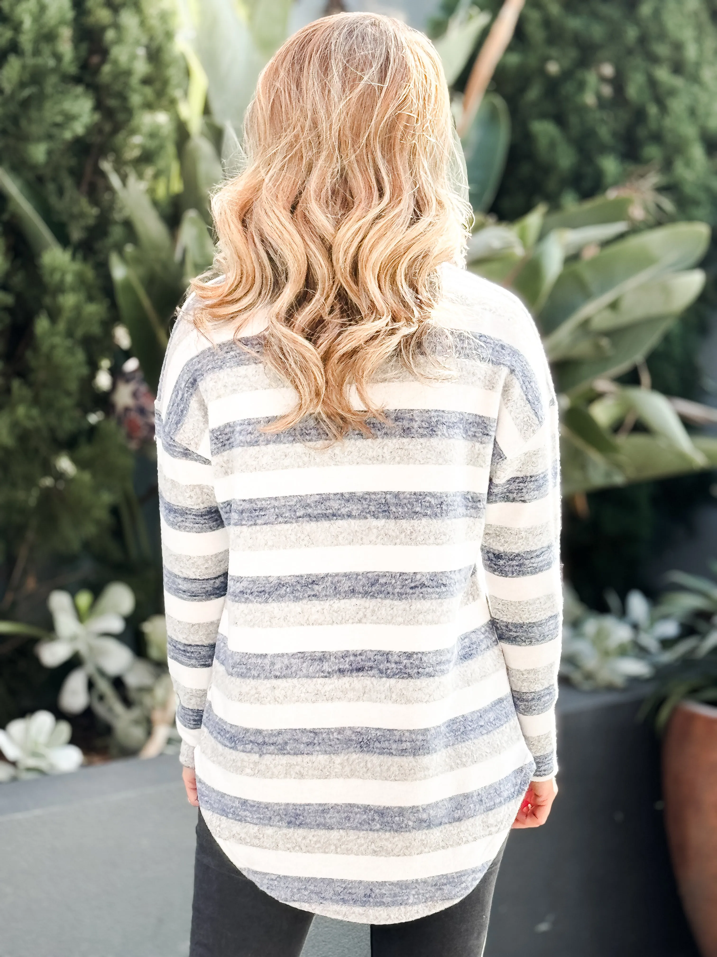 Braidy Stripe Jumper