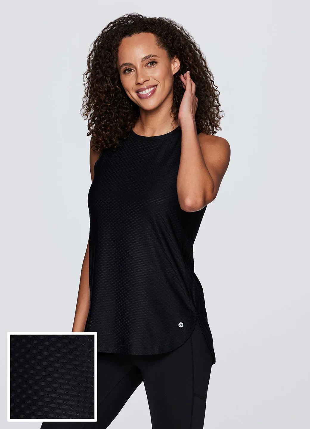 Breezy Keyhole Tunic Tank