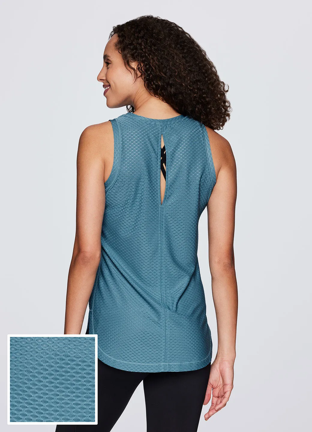 Breezy Keyhole Tunic Tank