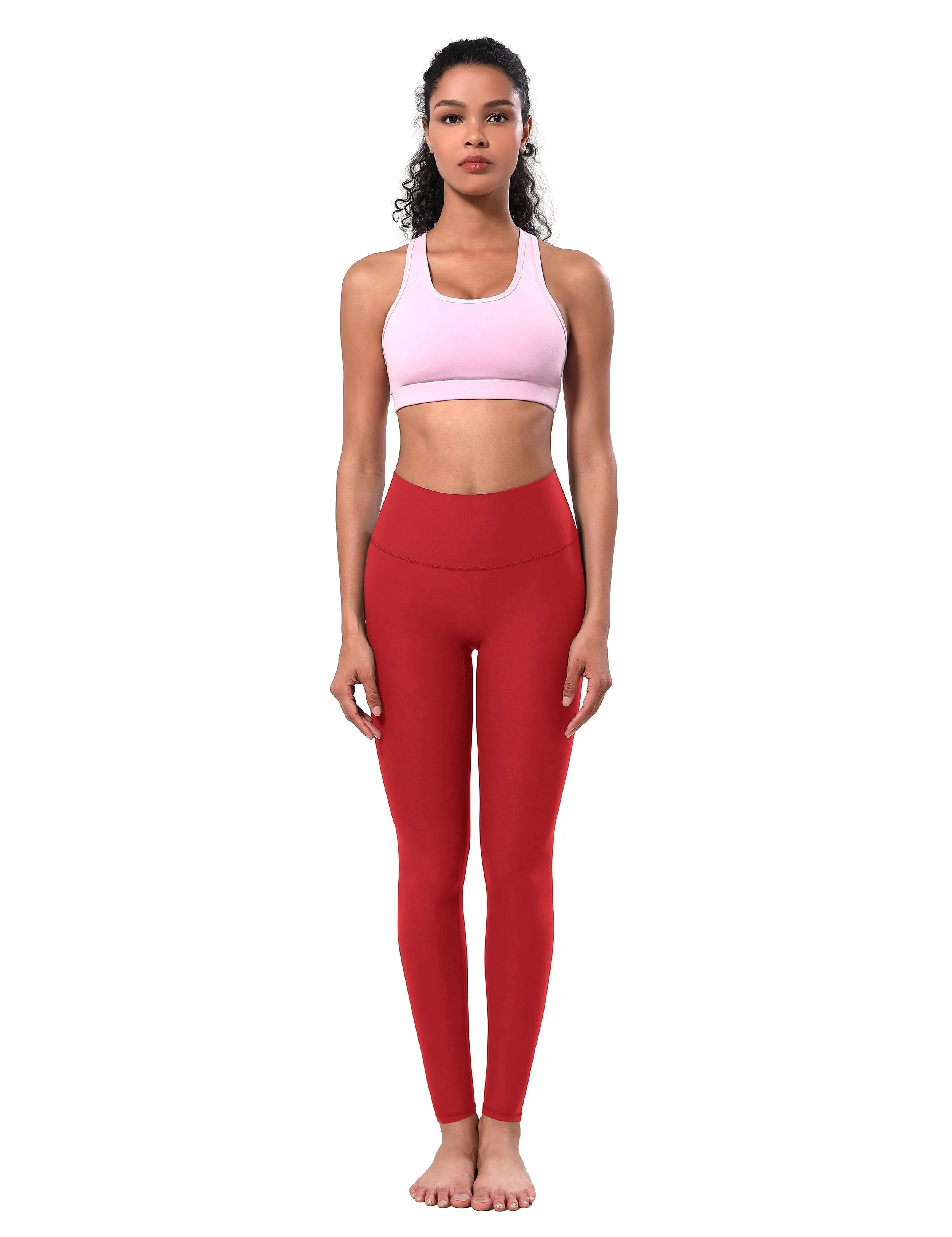 BUBBLELIME 87N/13S No Front line Yoga Pants 26" inseam_yoga