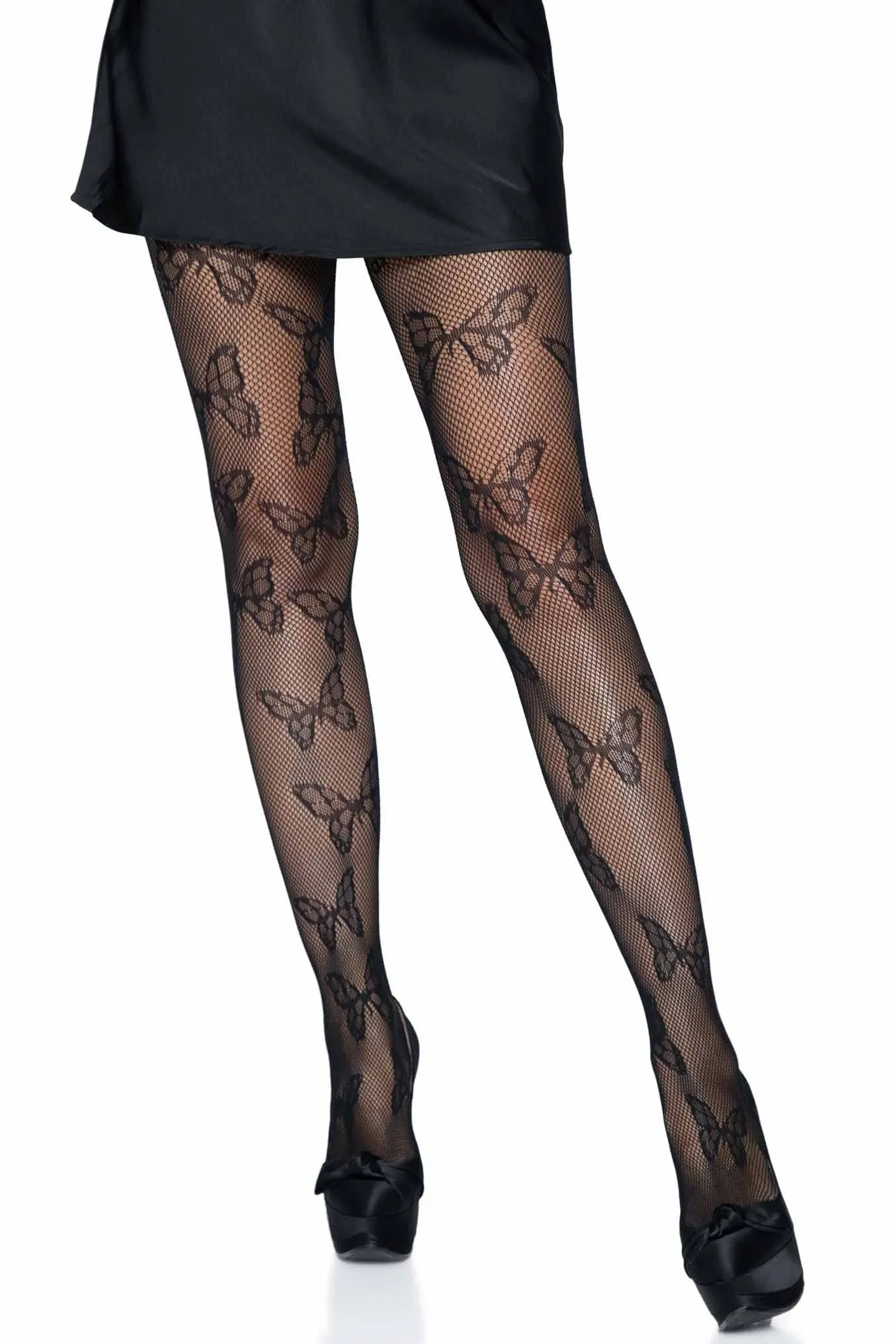 Butterfly Fishnet Tights