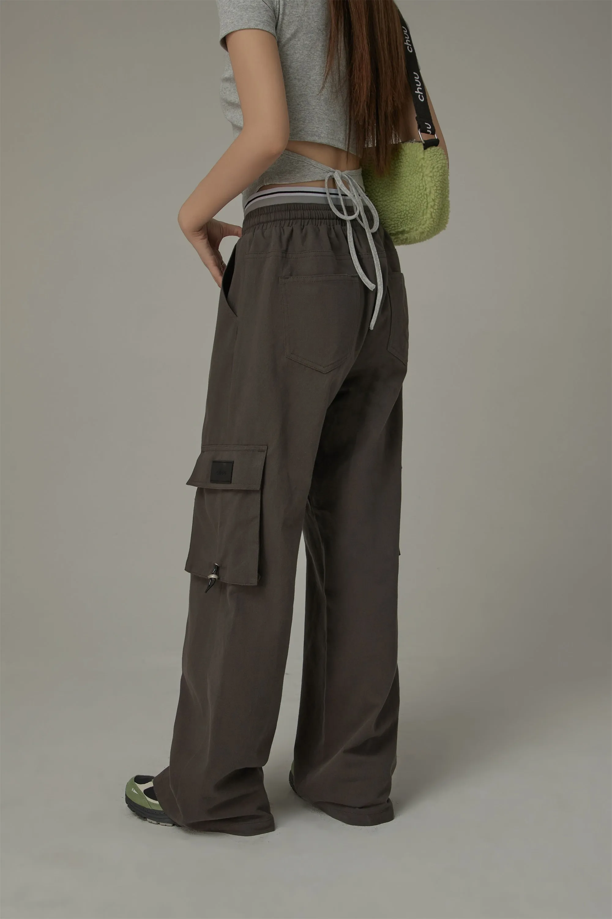 Cargo Wide Casual Pants