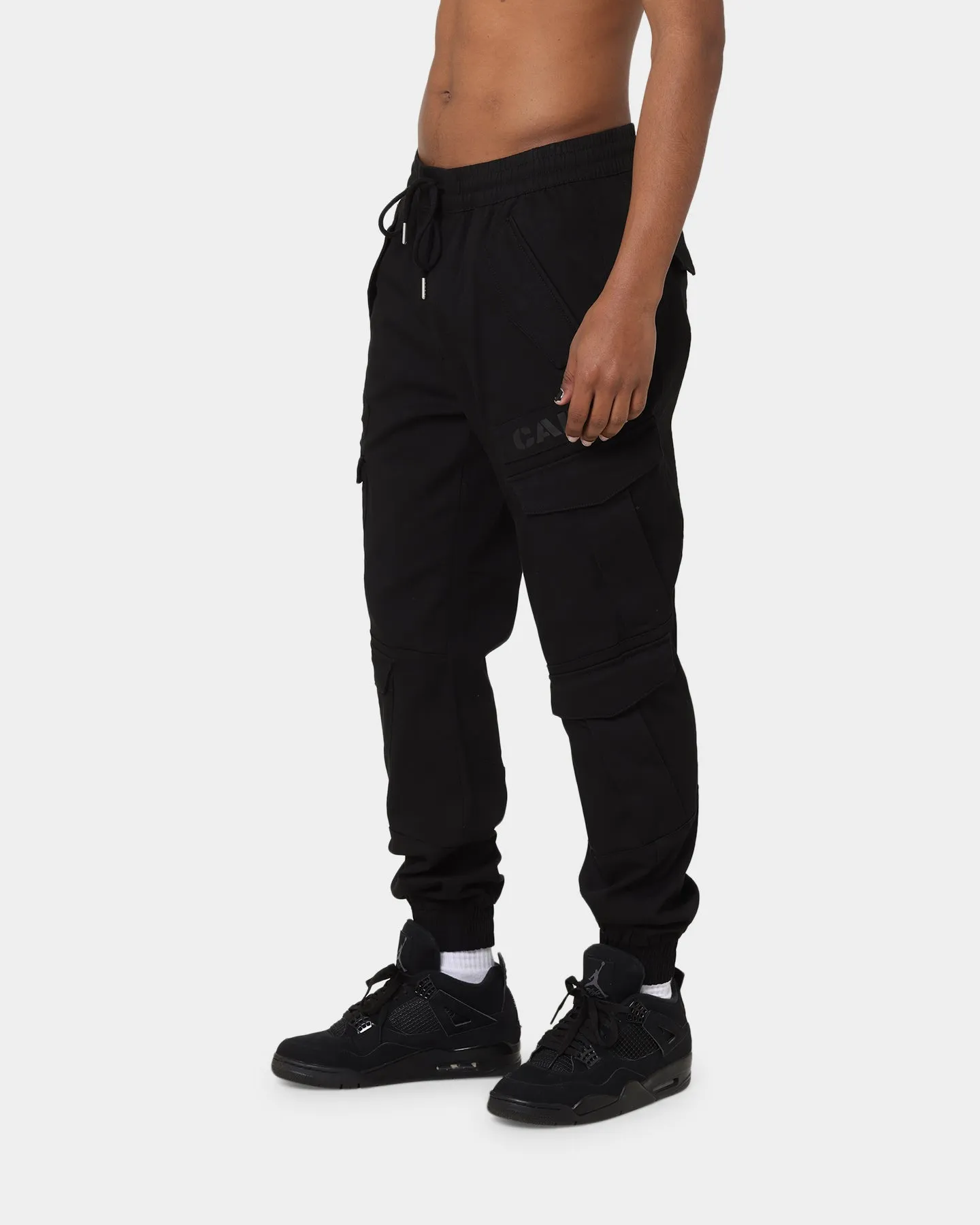 Carré Double Transition Cargo Joggers Black