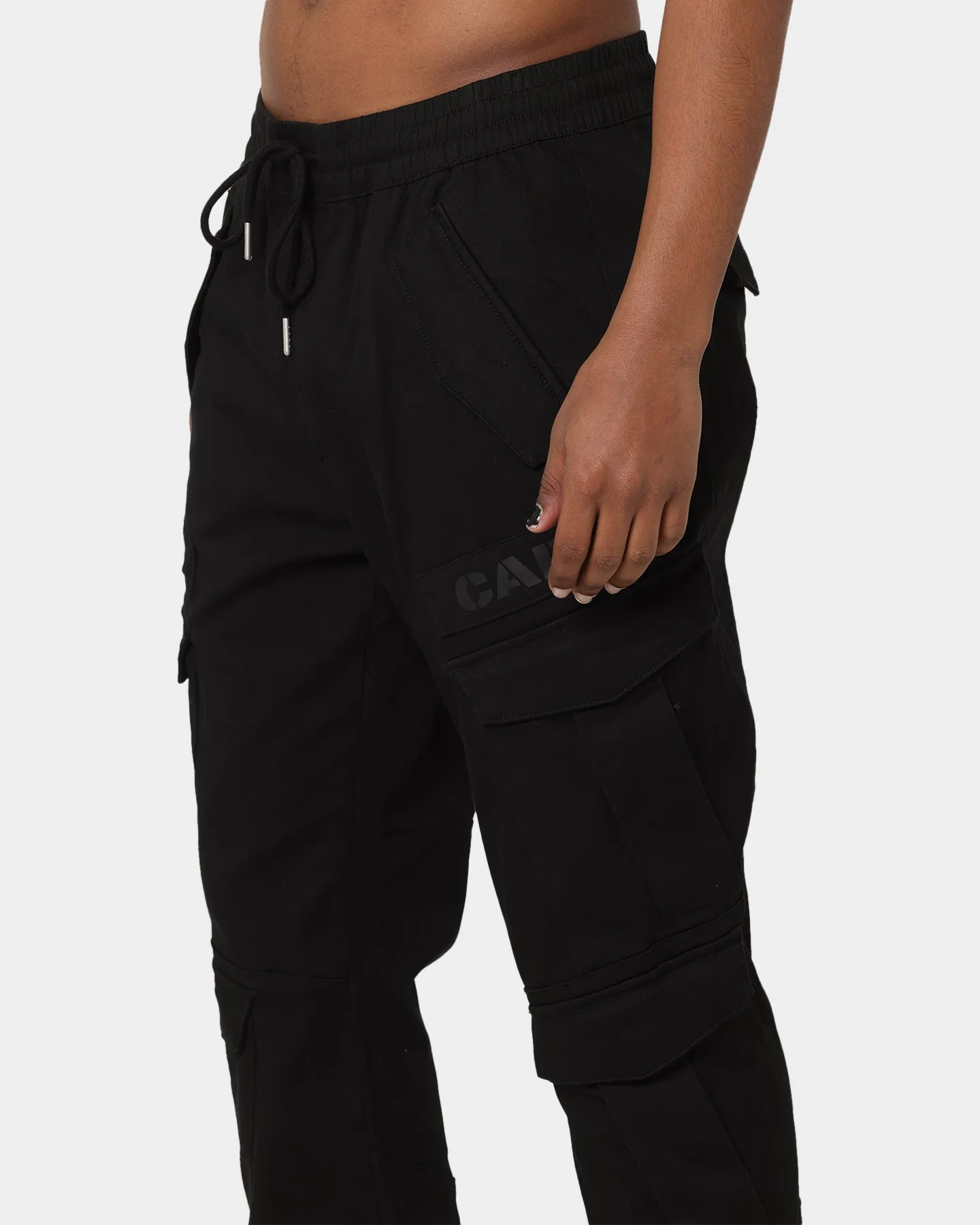 Carré Double Transition Cargo Joggers Black