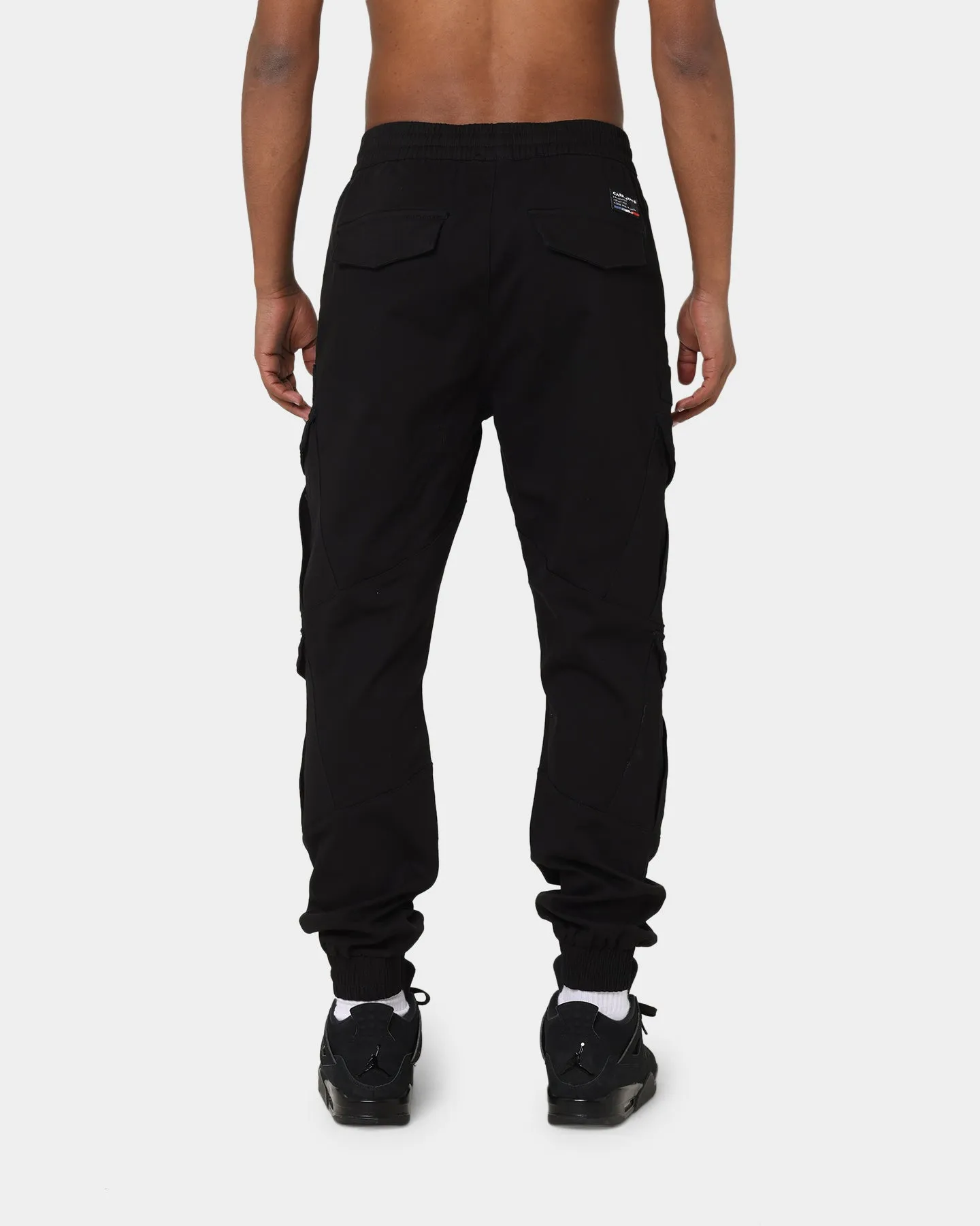 Carré Double Transition Cargo Joggers Black