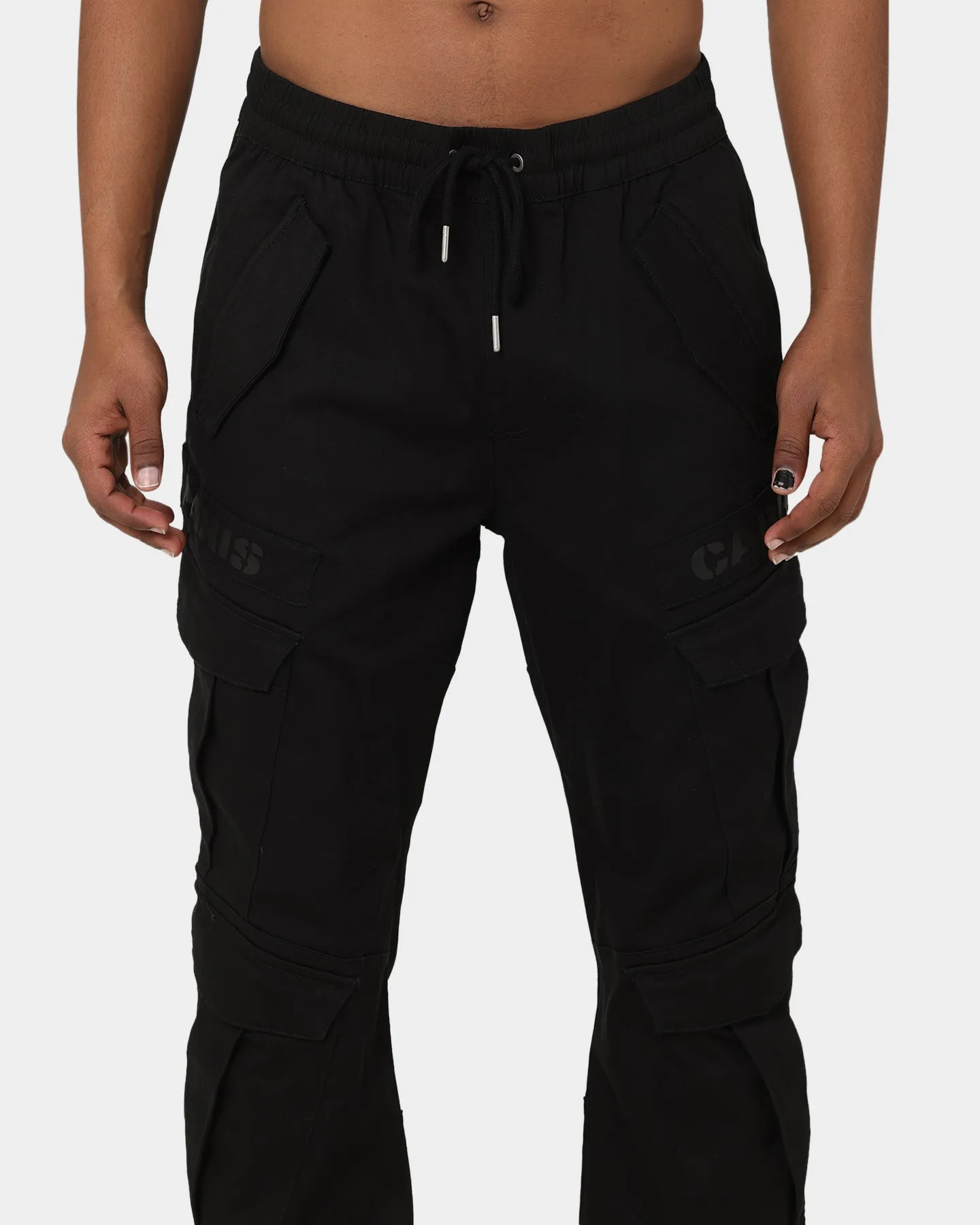 Carré Double Transition Cargo Joggers Black