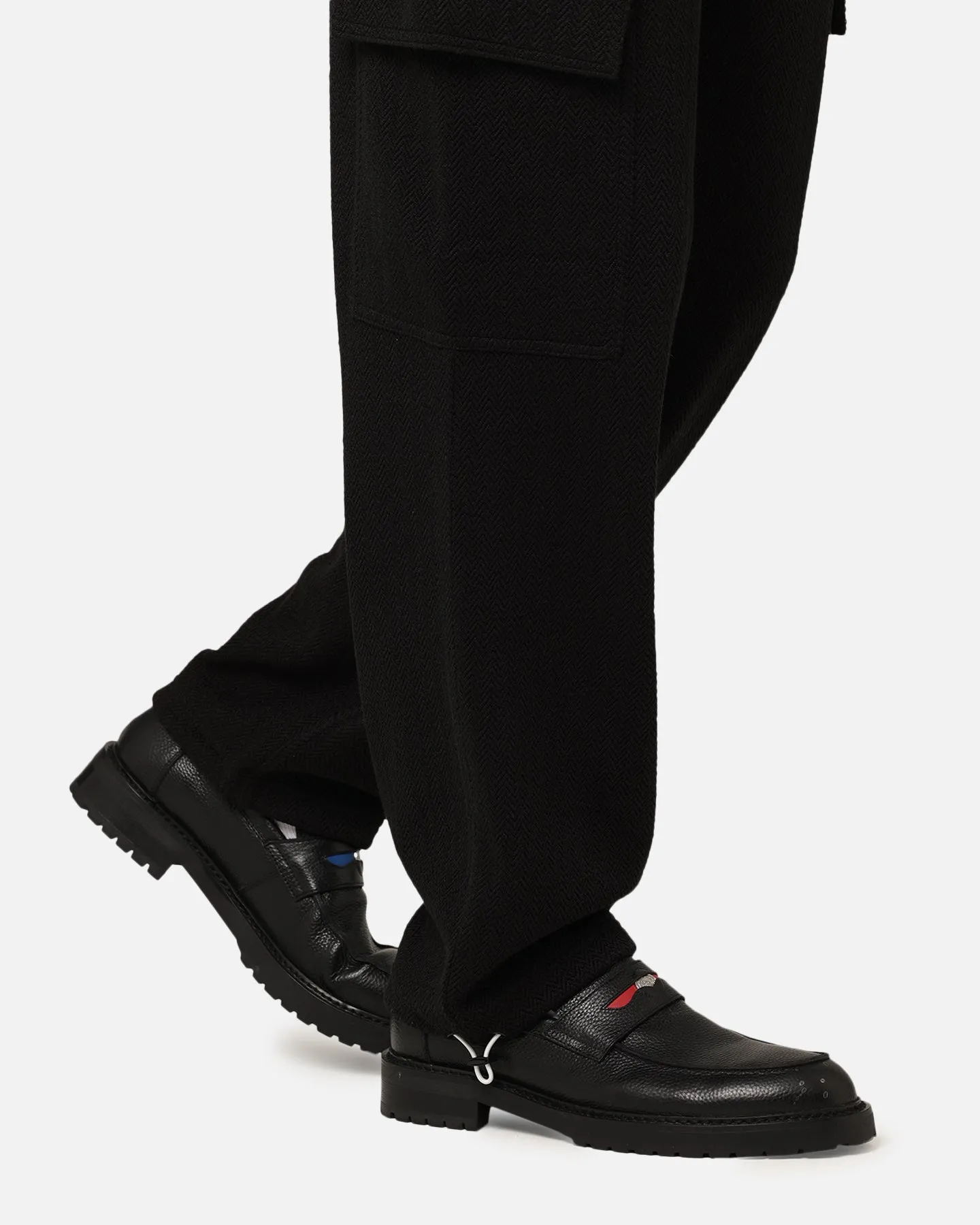 Carre Grain Superior Cargo Jogger Black