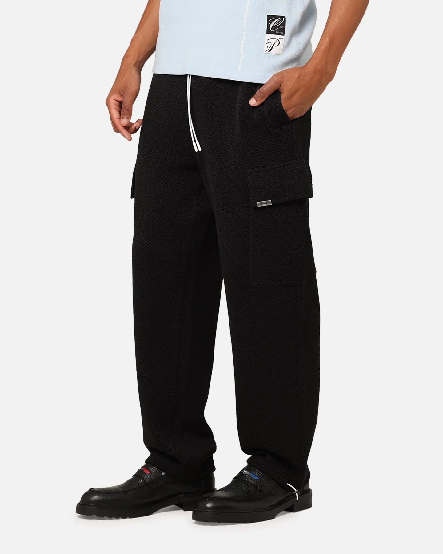 Carre Grain Superior Cargo Jogger Black