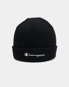 Champion C Life Script Beanie Black