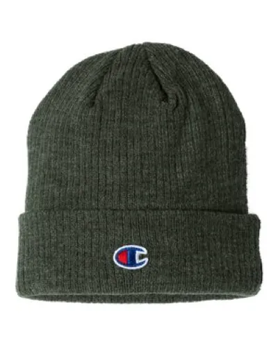 Champion Ribbed Knit Cap