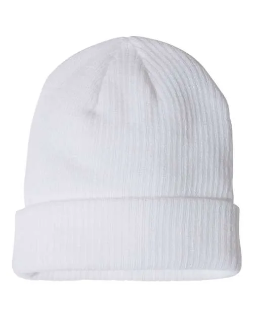 Champion Ribbed Knit Cuffed Beanie