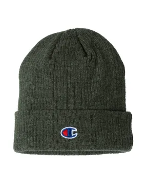 Champion Ribbed Knit Cuffed Beanie