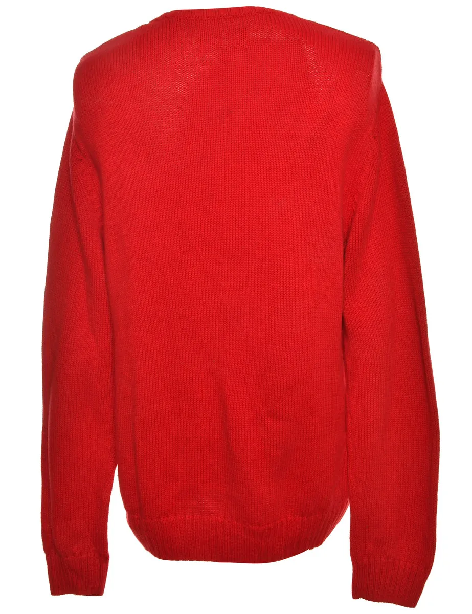 Chaps Long Sleeved Jumper - M